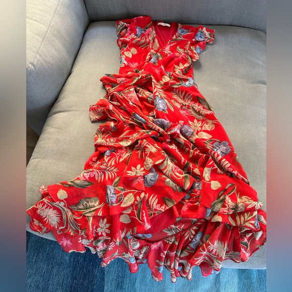 Wayf Dresses Wayf Chelsea Floral Print Maxi Dress Brand New Never